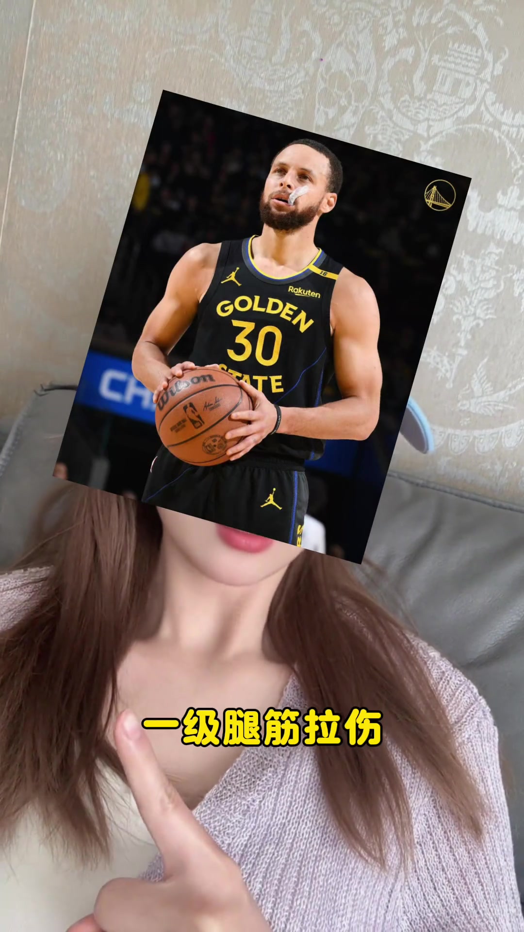 小七：希望库里不要强行复出 哪怕系列赛被淘汰